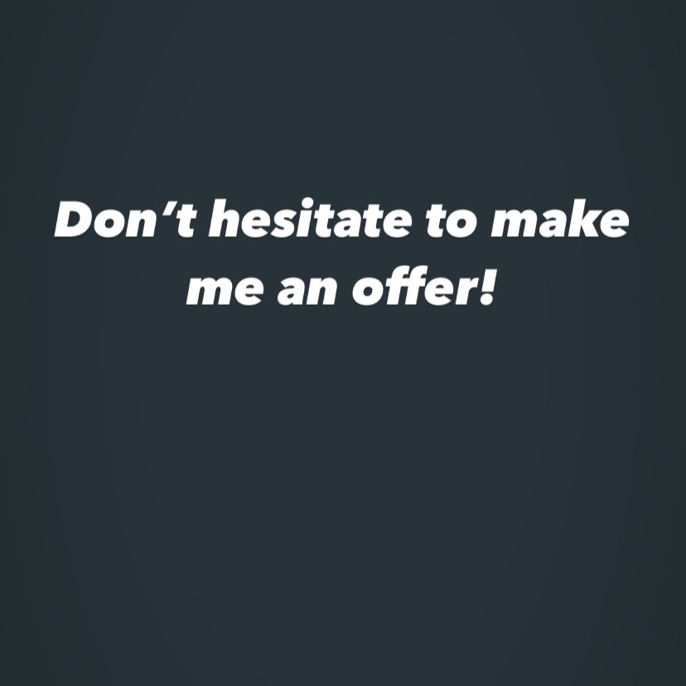 Send me an offer!